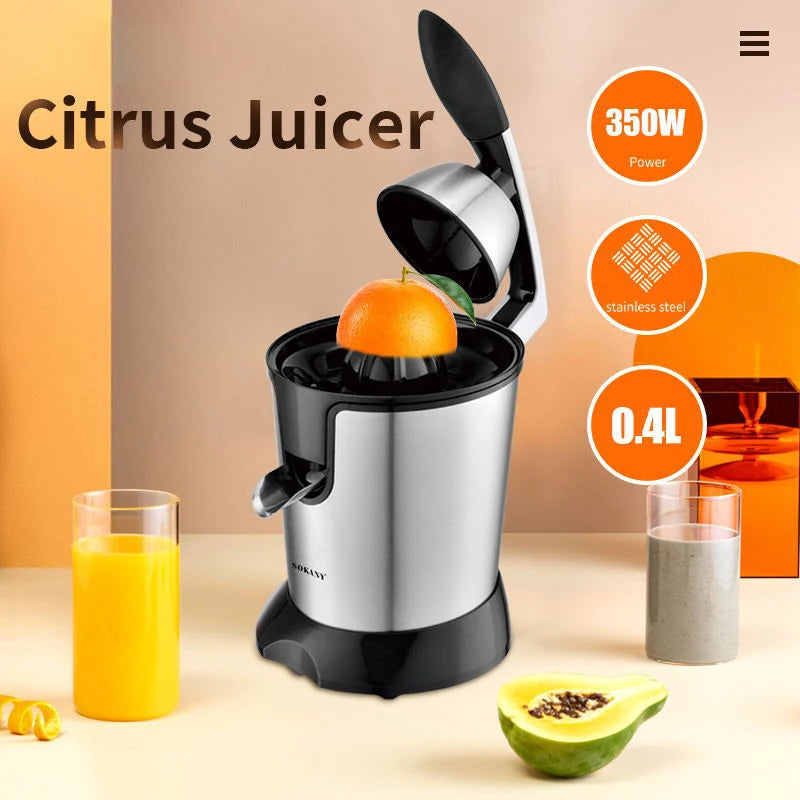 Household Stainless Steel Juicer, pressed orange juicer, lemon juicer, freshly squeezed electric juicer Limited price