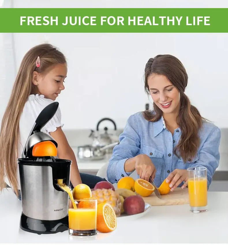 Household Stainless Steel Juicer, pressed orange juicer, lemon juicer, freshly squeezed electric juicer Limited price