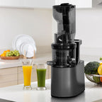 2L Stainless Steel Slow Juicer Commercial Automatic Juice Extractor with Pulp Separation Large Mouth