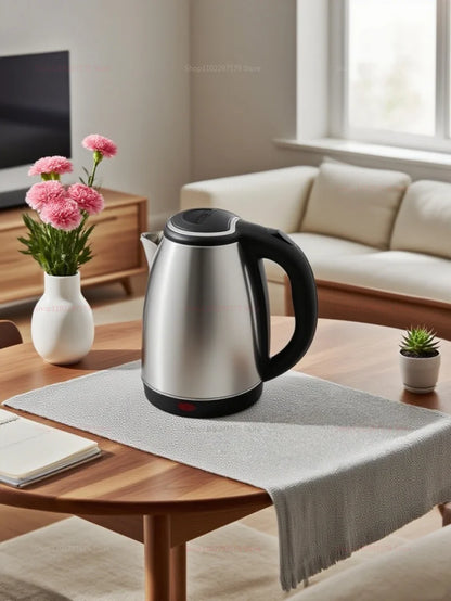 Smart Electric Kettle 1500W High Power Fast Boil Portable Kettle 304 Stainless Steel Smart Kettle for Home Office Hotel Travel