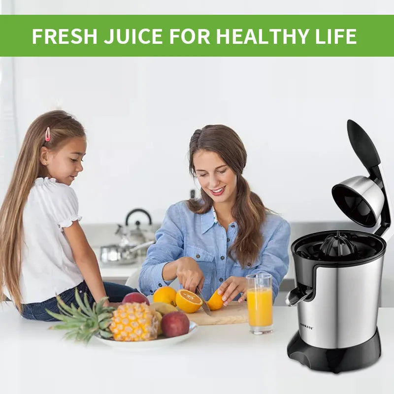 Household Stainless Steel Juicer, pressed orange juicer, lemon juicer, freshly squeezed electric juicer Limited price