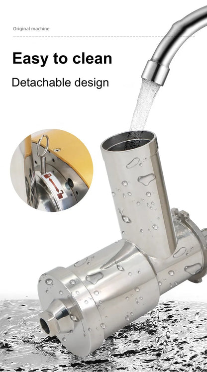 304 Stainless Stee Slow Masticating Auger Juicer Fruit and Vegetable Low Speed Juice Extractor Compact Cold Press Juicer Machine