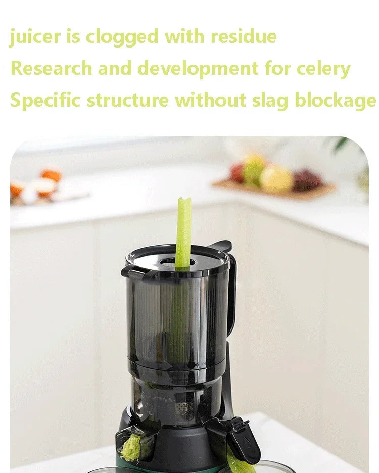 Juicer large diameter new home juicer juice residue separation portable fruit and vegetable multifunctional new