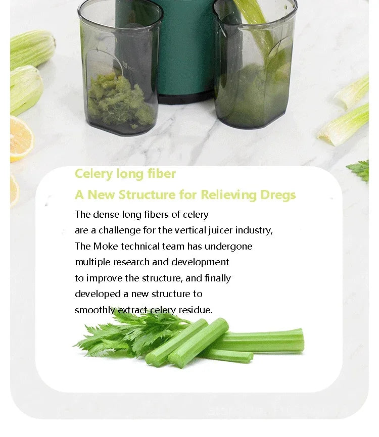 Juicer large diameter new home juicer juice residue separation portable fruit and vegetable multifunctional new