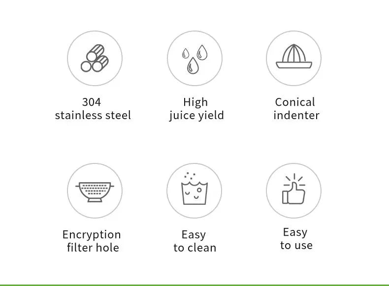 Household Stainless Steel Juicer, pressed orange juicer, lemon juicer, freshly squeezed electric juicer Limited price