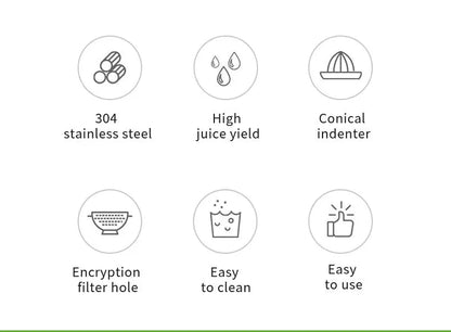 Household Stainless Steel Juicer, pressed orange juicer, lemon juicer, freshly squeezed electric juicer Limited price