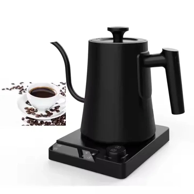 1200W Electric Kettle Intelligent Constant Temperature Fine Mouthed Electric Kettle Hand Brewed Coffee Kettle Goose Neck Kettle