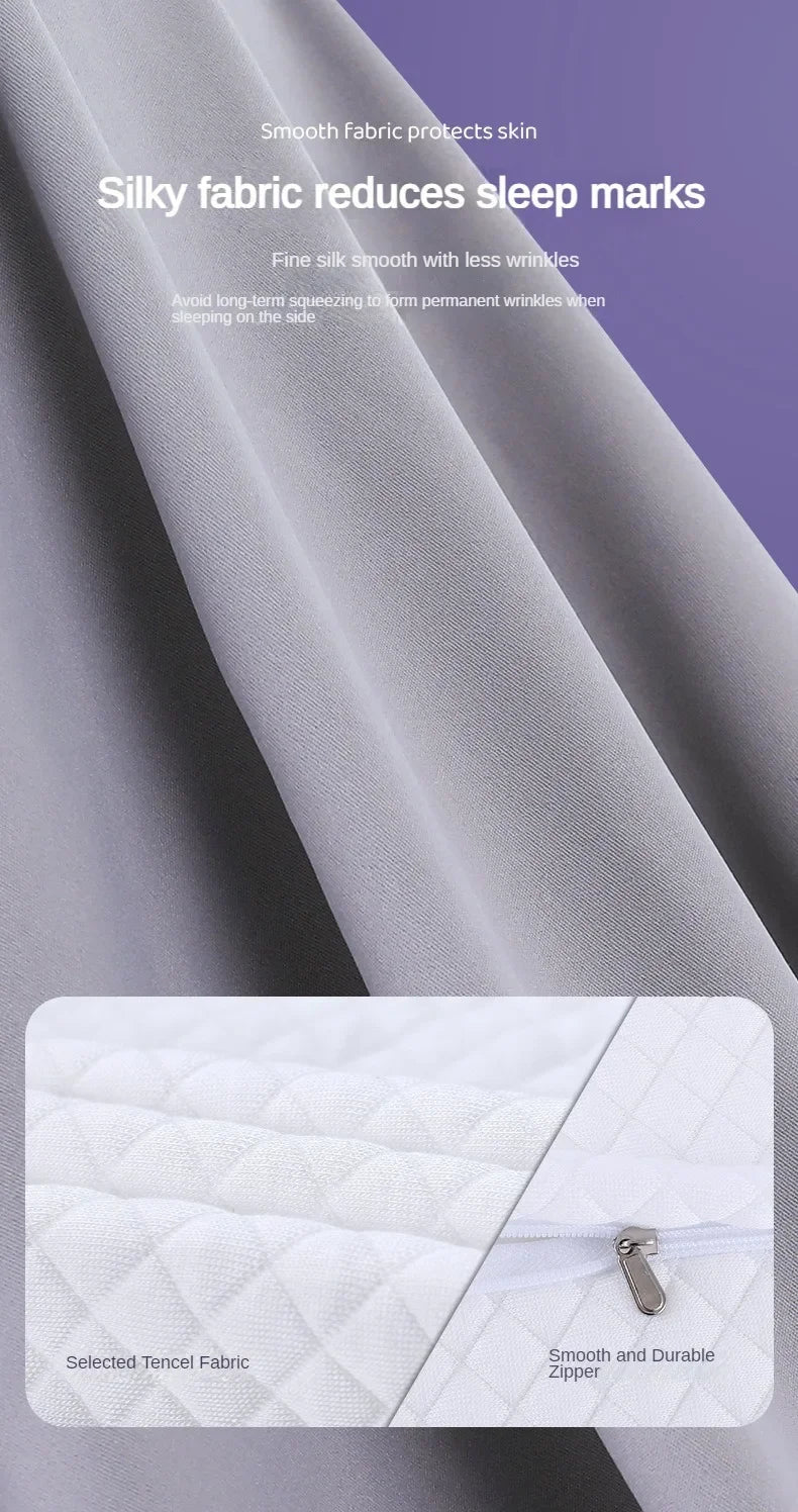 Cervical Neck Pillow Memory Foam Sleeping Pillows Ergonomic Orthopedic Neck Support Contour For Side Back Stomach Sleepers