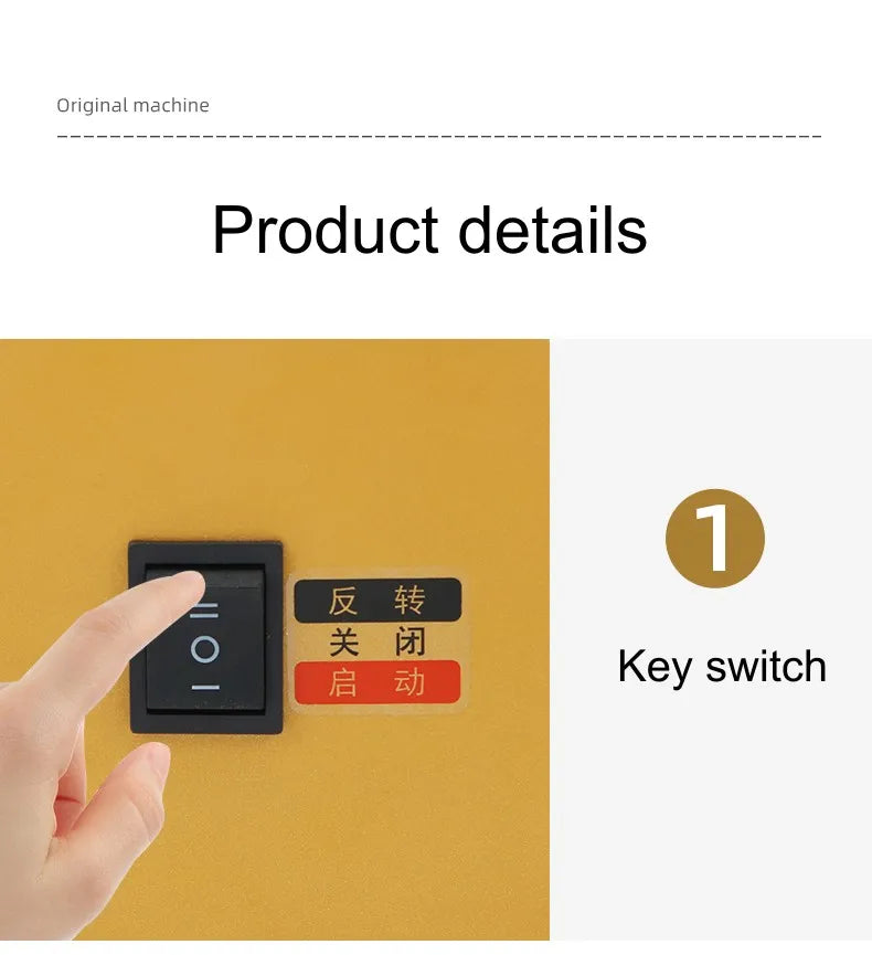 304 Stainless Stee Slow Masticating Auger Juicer Fruit and Vegetable Low Speed Juice Extractor Compact Cold Press Juicer Machine