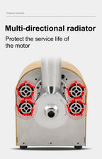 304 Stainless Stee Slow Masticating Auger Juicer Fruit and Vegetable Low Speed Juice Extractor Compact Cold Press Juicer Machine