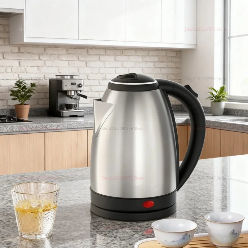 Smart Electric Kettle 1500W High Power Fast Boil Portable Kettle 304 Stainless Steel Smart Kettle for Home Office Hotel Travel