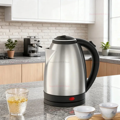 Smart Electric Kettle 1500W High Power Fast Boil Portable Kettle 304 Stainless Steel Smart Kettle for Home Office Hotel Travel
