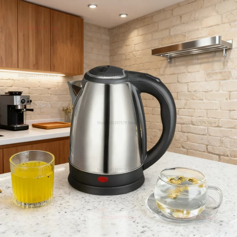 Smart Electric Kettle 1500W High Power Fast Boil Portable Kettle 304 Stainless Steel Smart Kettle for Home Office Hotel Travel