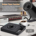 1200W Electric Kettle Intelligent Constant Temperature Fine Mouthed Electric Kettle Hand Brewed Coffee Kettle Goose Neck Kettle