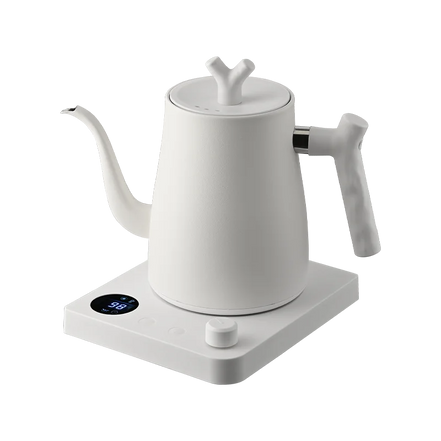 1000W Electric Kettle Household 304 Stainless Steel Coffee Pot Intelligent Temperature Regulation LED Display Safe Anti Scalding