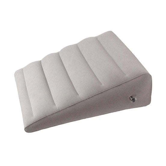 For Travel Camping Sleeping Portable Wedge Pillow Knee Cushion PVC Foot Pillow Elevation Leg Pillows Inflatable Back Pillow