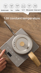 Gooseneck Electric Kettle 800ml Hand Brew Coffee Pot Smart Teapot Temperature Control Pot 1000W Rapid Heating Kettle 110V/220V